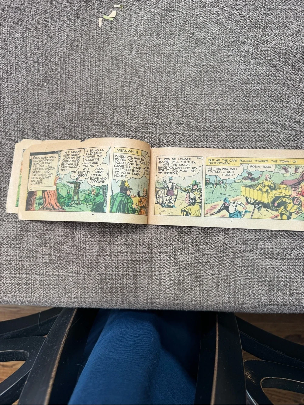 Strange Tales of Robin Hood Vintage Promo- Green, Yellow, Red